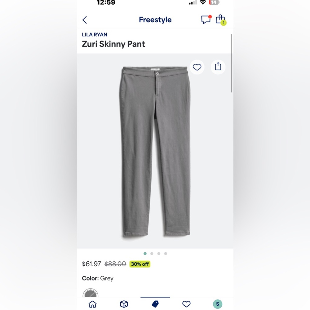 Women's Gray pants